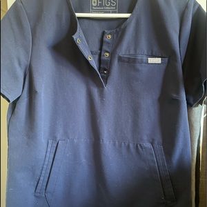 FIGS NAVY scrub set